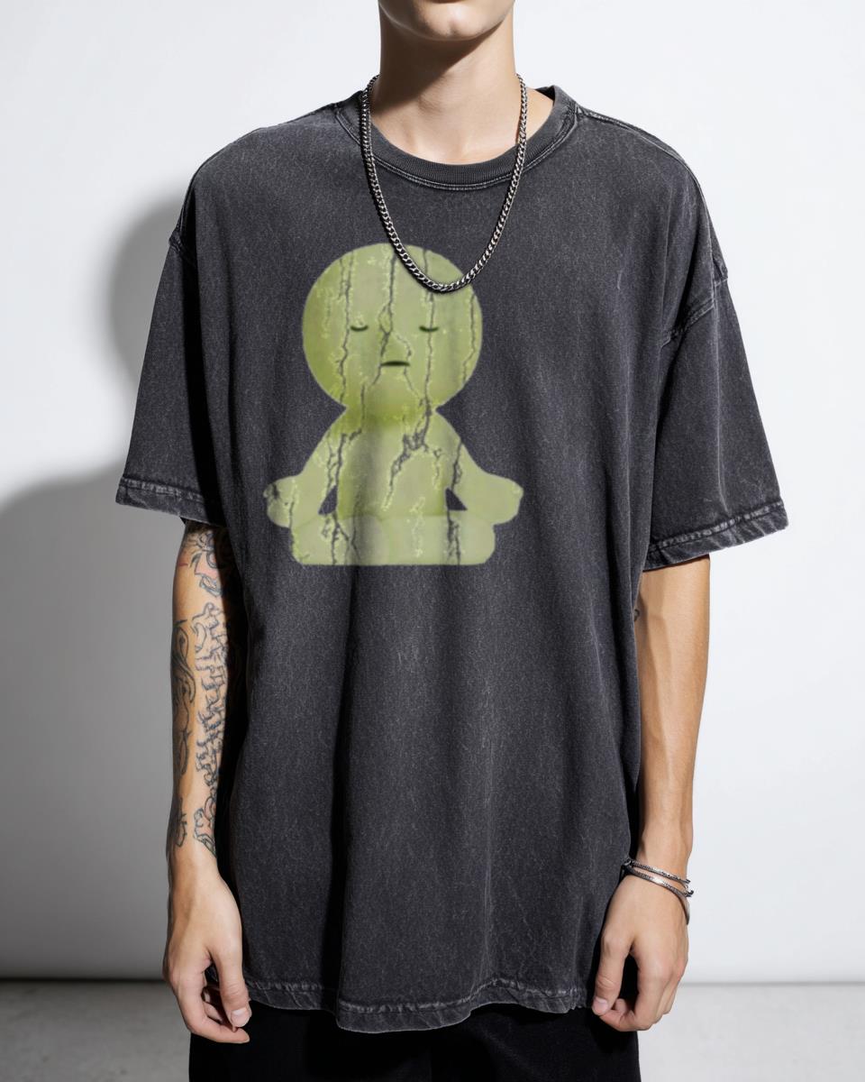 Calm Smiski Boba Tea Aesthetic T-Shirt - Cute Pop Mart Sonny Angel Fan Apparel