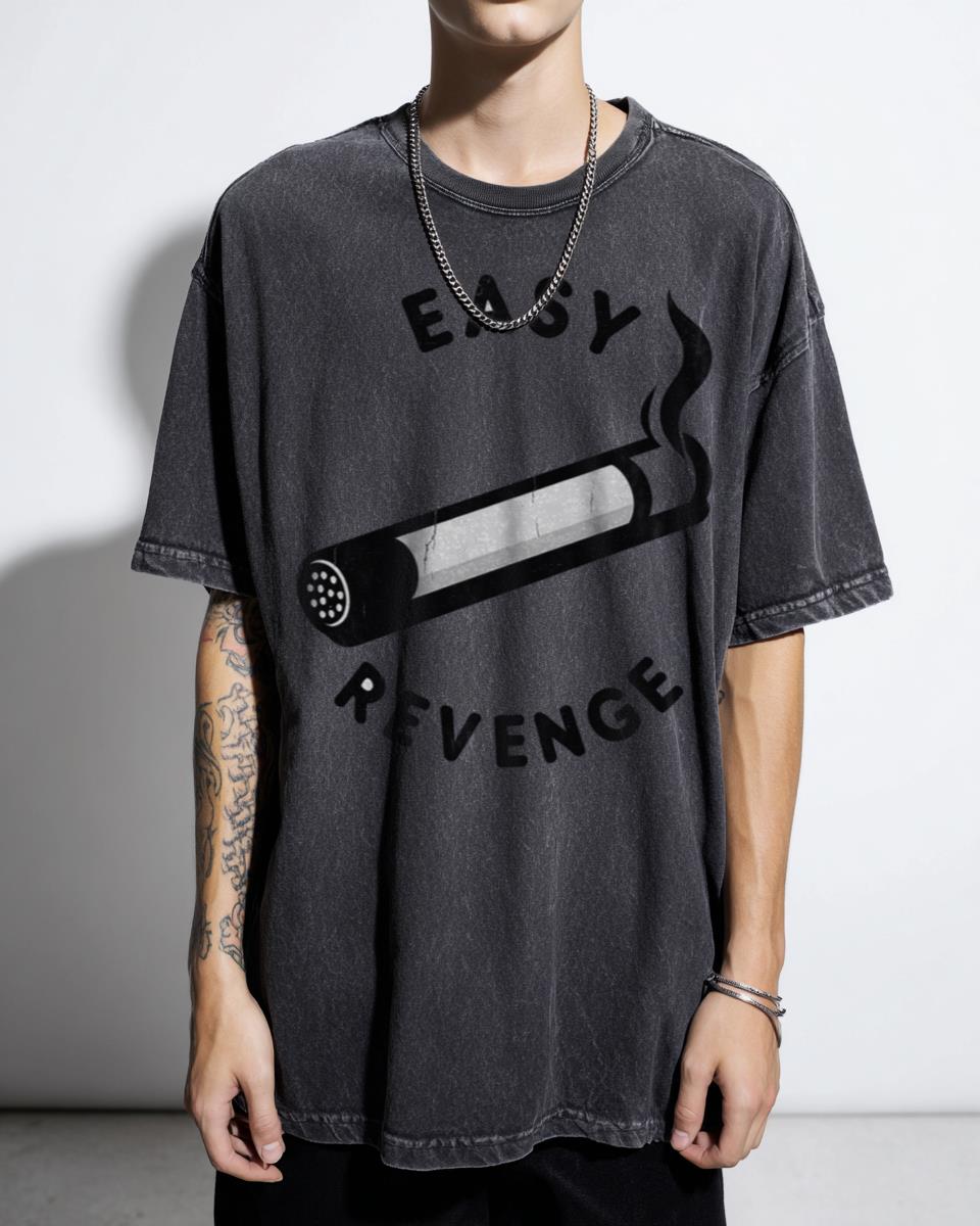 Chainsaw Man "Easy Revenge" Anime Art T-Shirt - Aki Manga Fan Unisex