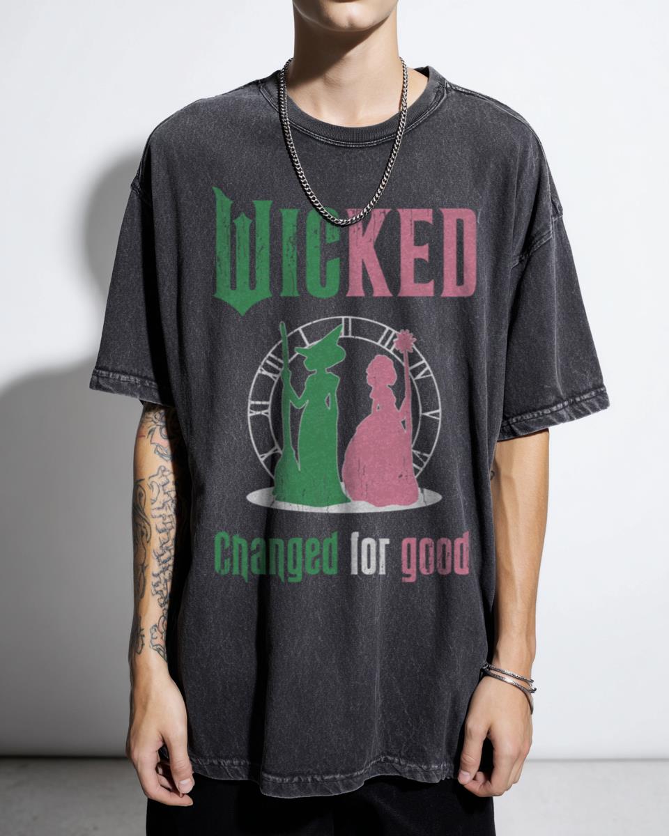 Changed For Good Wicked Musical T-Shirt - Elphaba Galinda Broadway Theatre Unisex