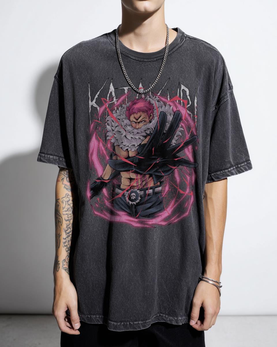 Charlotte Katakuri Anime T-Shirt - One Piece Villain Manga Fan Art Unisex Tee