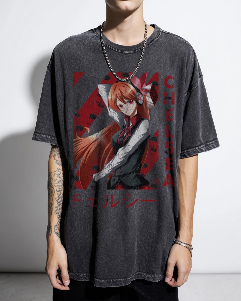 Chelsea Akame Ga Kill Anime T-Shirt - Manga Fan Art