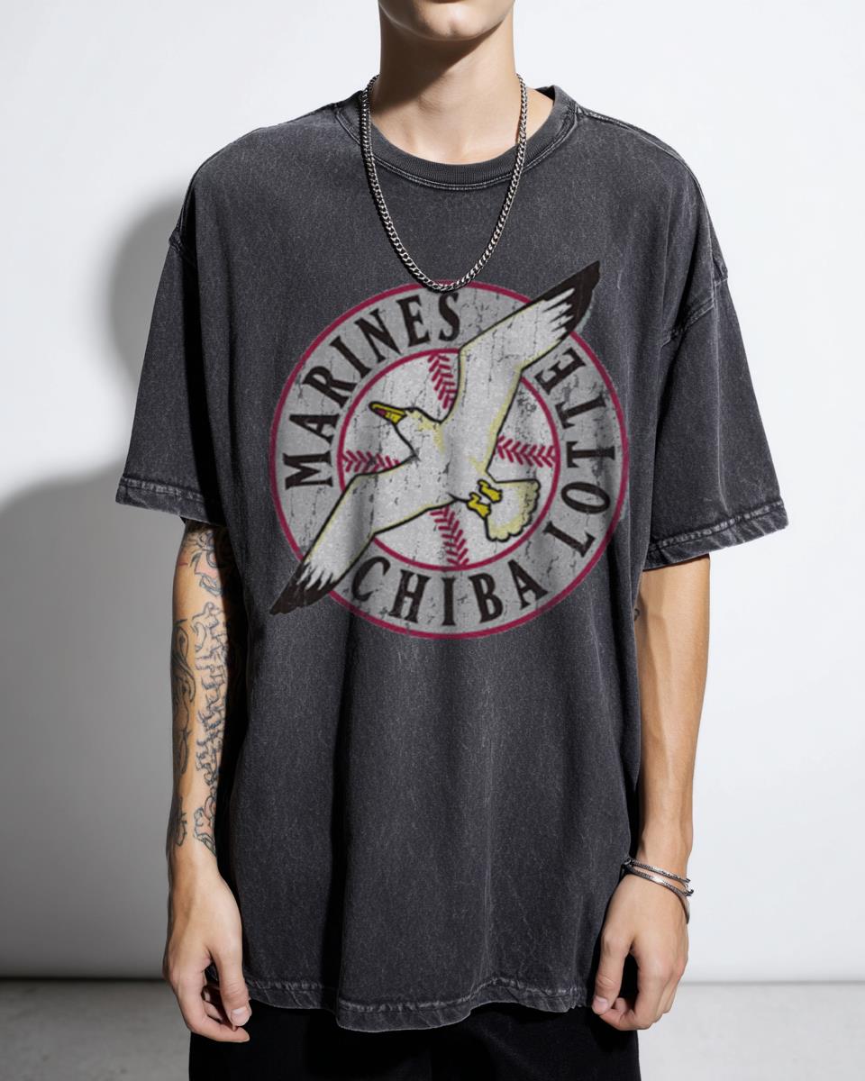 Chiba Lotte Marines T-Shirt - Japanese Baseball NPB