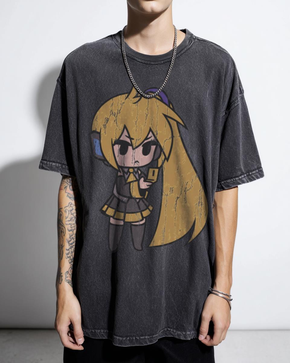 Chibi Akita Neru Vocaloid Anime T-Shirt - Cute Kawaii Manga Fan Art