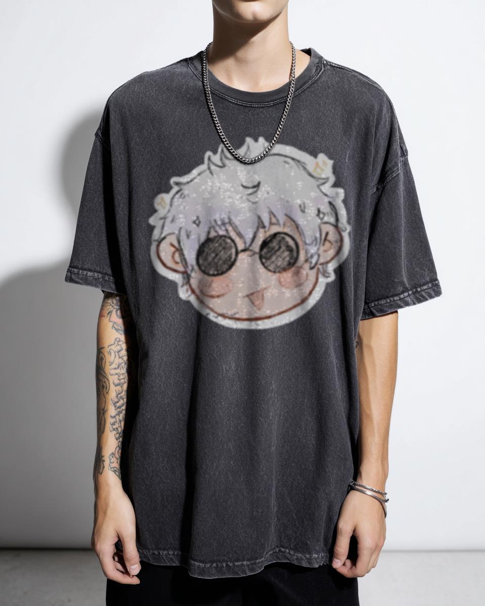 Chibi Gojo Satoru Jujutsu Kaisen T-Shirt - JJK Anime Manga Fan Unisex