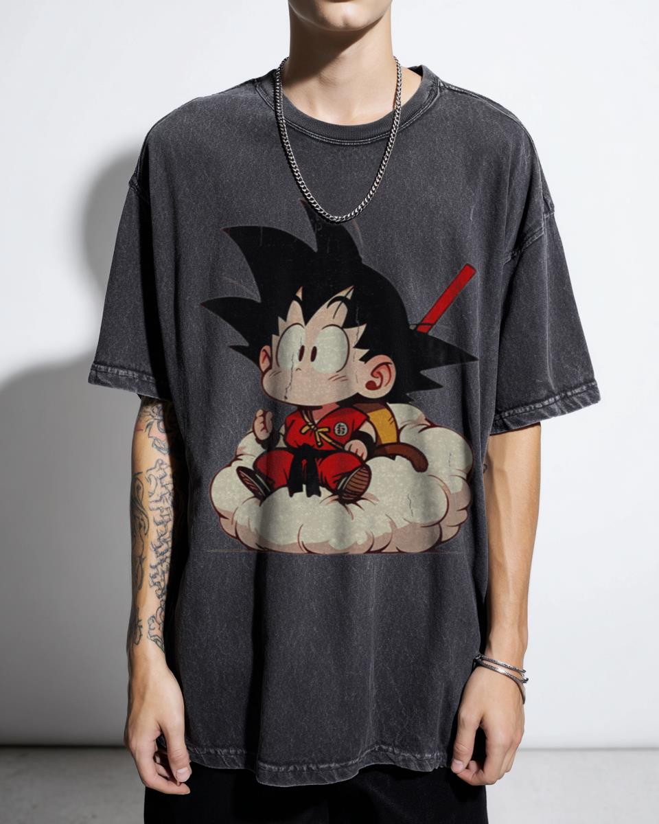 Chibi Goku Dragon Ball Z T-Shirt - Cute Anime Fanart