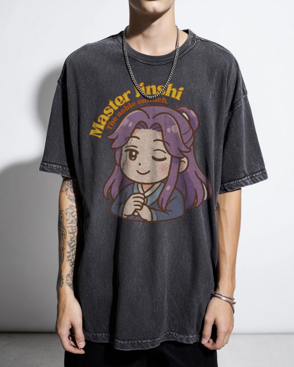 Chibi Master Jinshi Apothecary Diaries T-Shirt - Kawaii Anime Digital Art