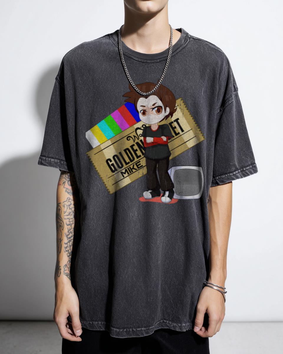 Chibi Mike Teavee Charlie & the Chocolate Factory T-Shirt - Cute Movie Fan