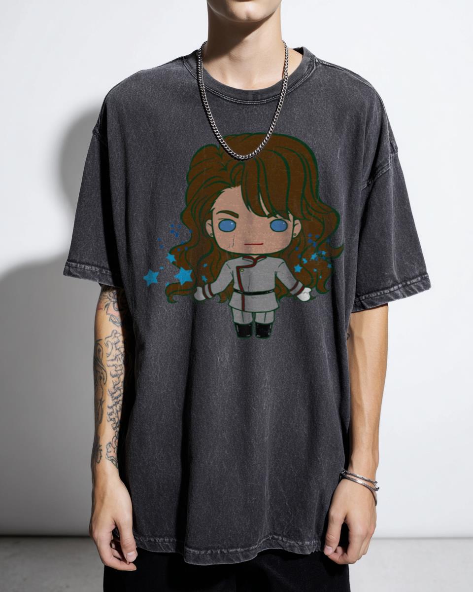 Chibi Nephrite T-Shirt - Adorable Sailor Moon Dark Kingdom Fanart