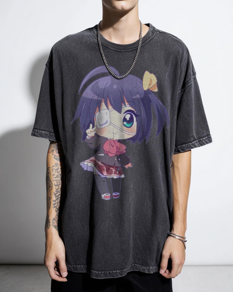 Chibi Rikka Takanashi Kawaii Anime T-Shirt - Chuunibyou Manga Fan