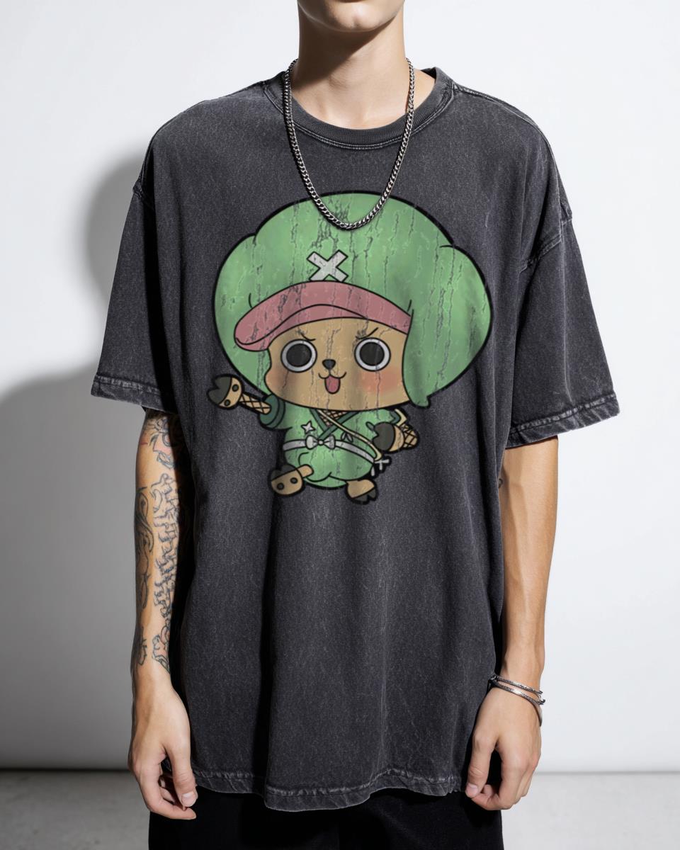 Chibi Tony Tony Chopper One Piece Wano Arc T-Shirt - Kawaii Anime Manga Tee
