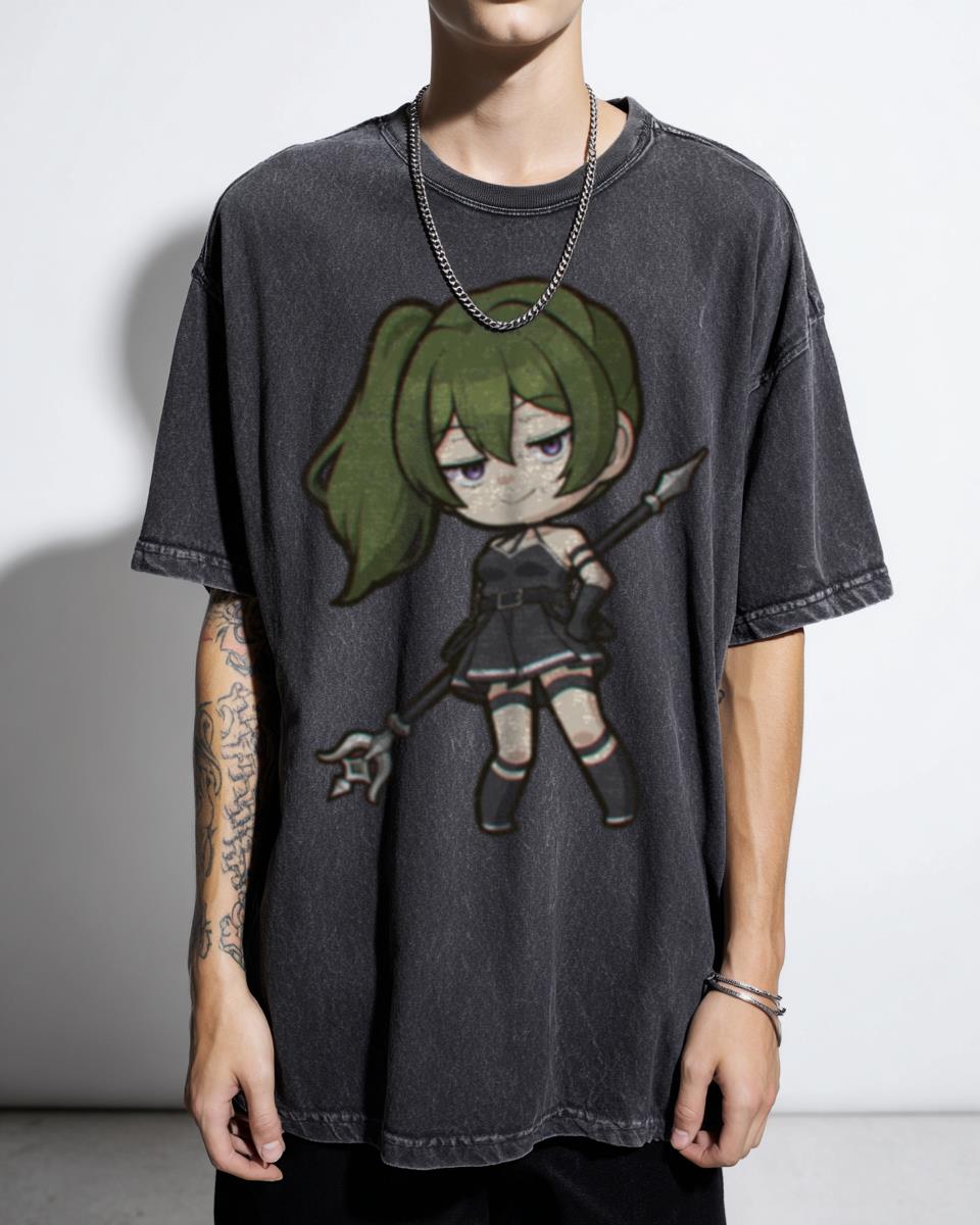 Chibi Ubel Frieren Anime T-Shirt - Sousou No Frieren Mage Fan Unisex