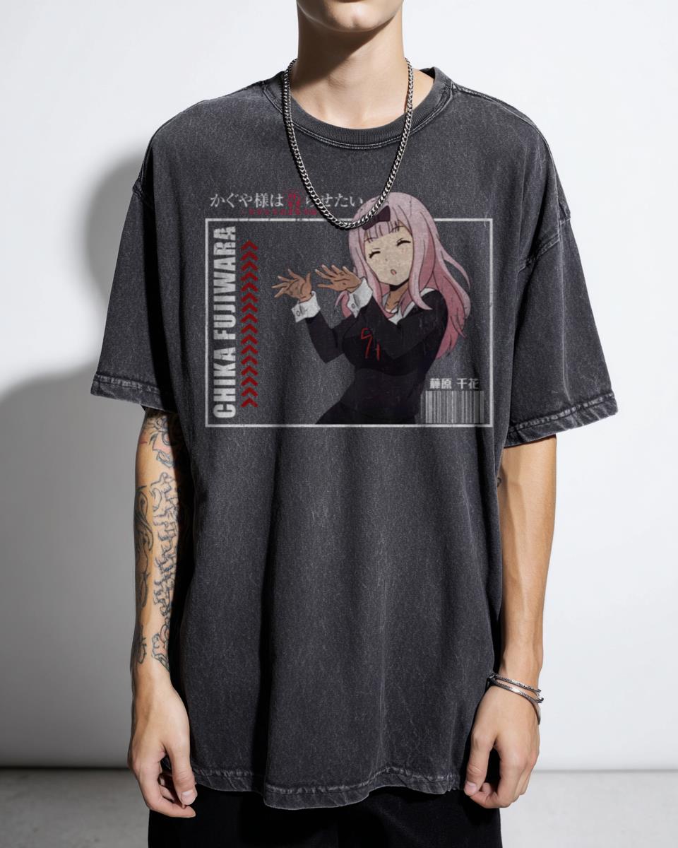 Chika Fujiwara "Kaguya-sama Love Is War" Anime T-Shirt - Ultra Romantic Waifu
