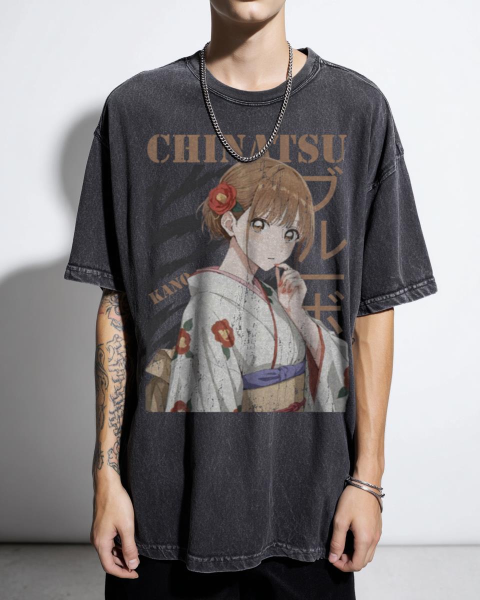 Chinatsu Kano Yukata Blue Box Anime T-Shirt - Ao No Hako Manga Fan Art Unisex