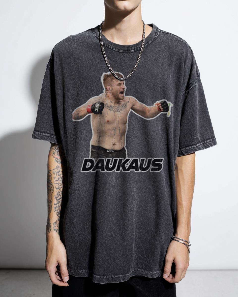 Chris Daukaus UFC MMA Fighter T-Shirt | Boxing & Jiu Jitsu Fan Tee