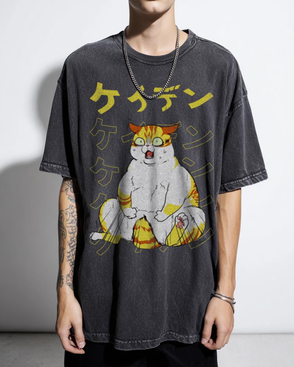Chubby Kayden Cat T-Shirt - Eleceed Manhwa Webtoon Fan Art