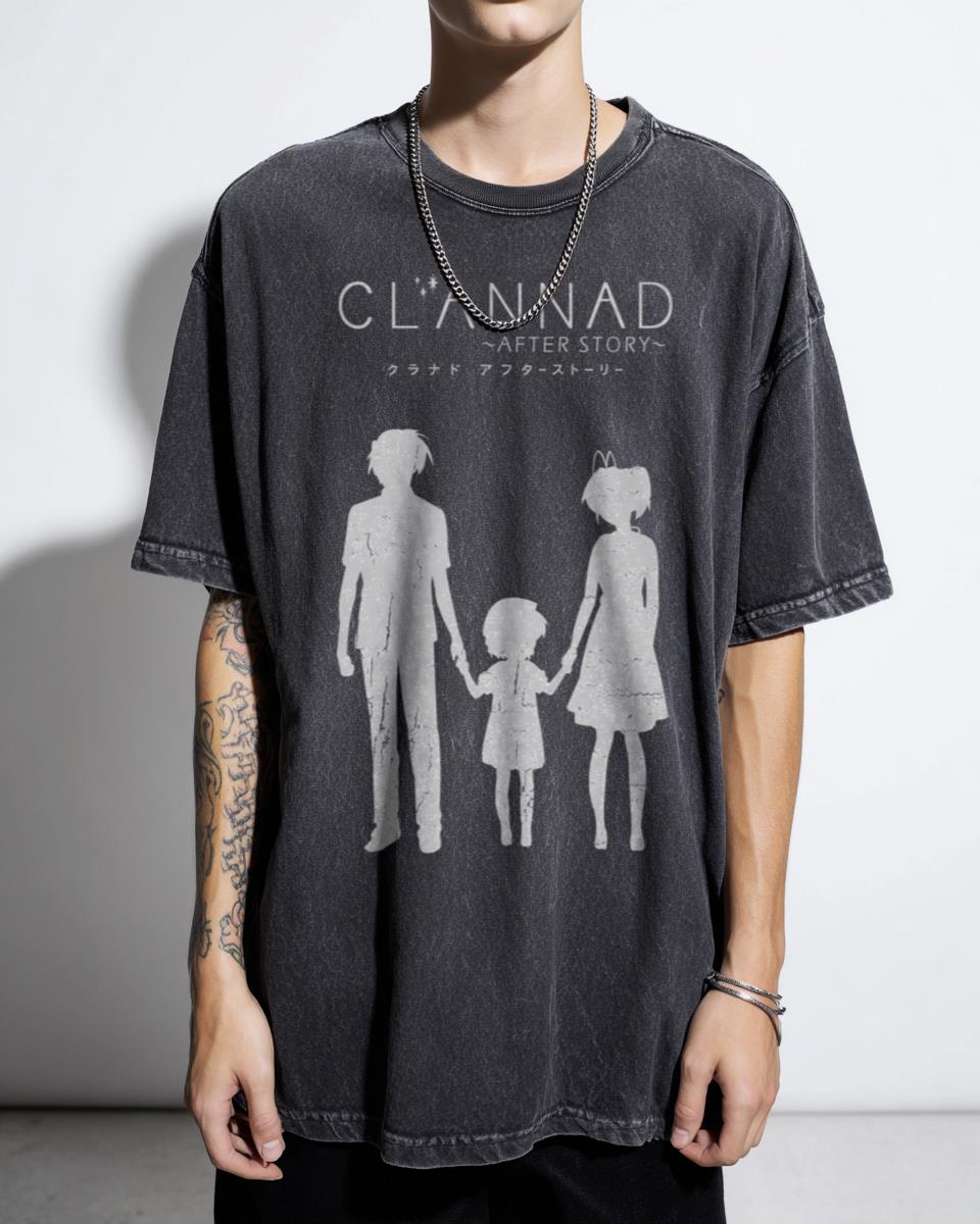 CLANNAD After Story Anime Logo T-Shirt - Emotional Visual Novel Fan Unisex
