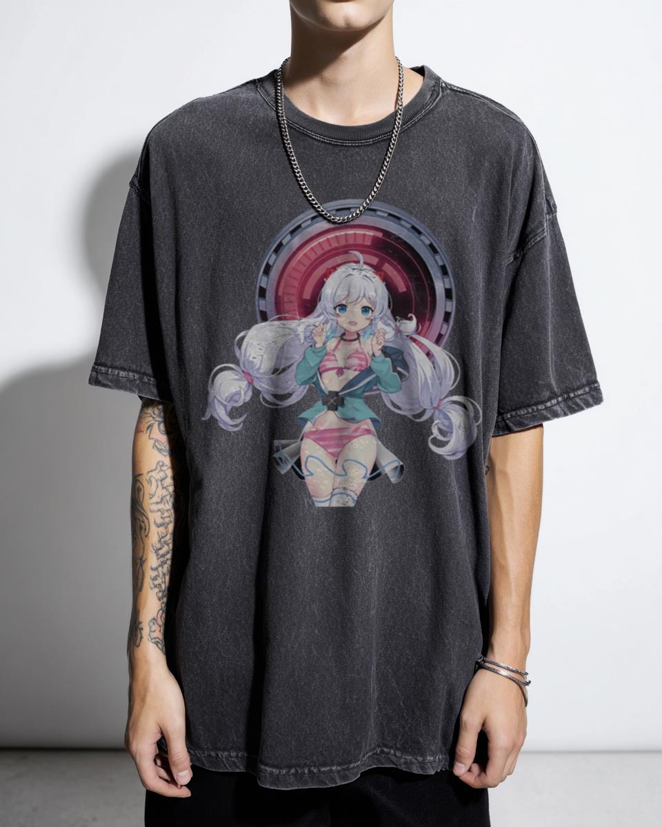 Classic Anime Girls T-Shirt | Retro 80s 90s Japanese Anime Tee