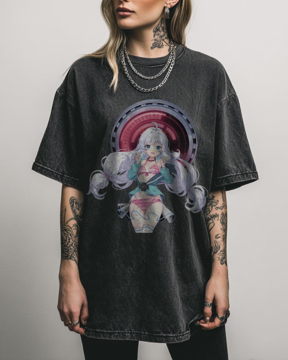 Classic Anime Girls T-Shirt | Retro 80s 90s Japanese Anime Tee