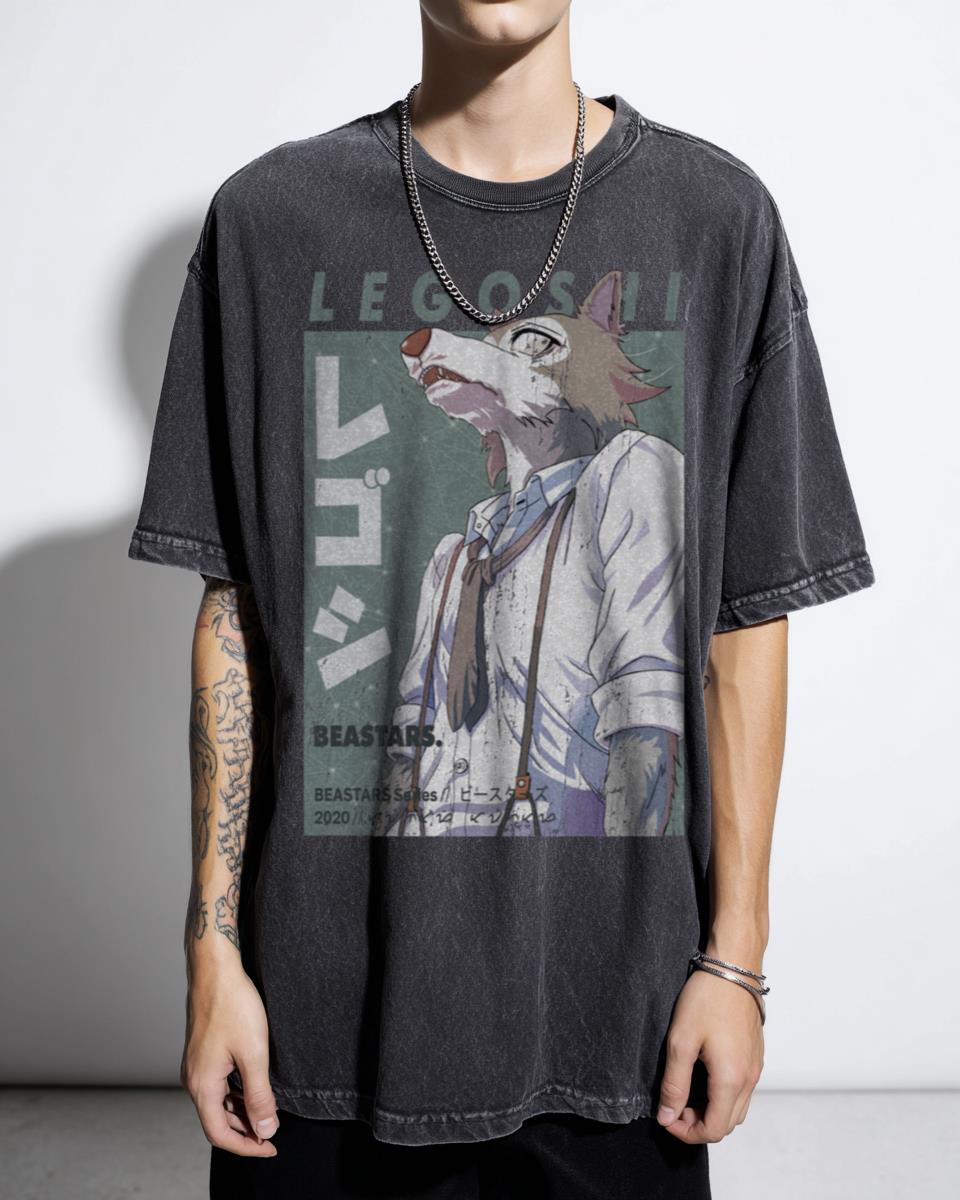 Classic Beastars Legoshi Anime T-Shirt - Iconic Manga Character Apparel