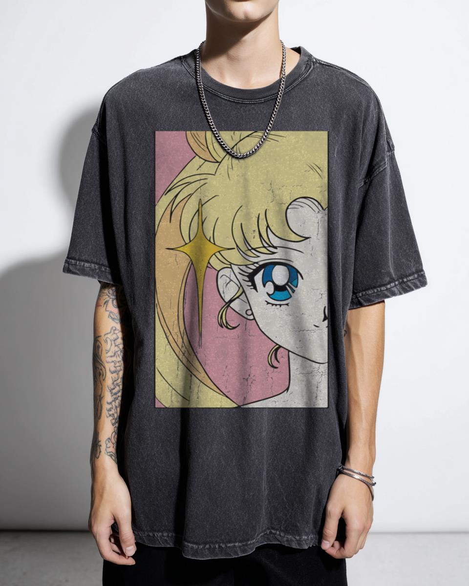 Classic Sailor Moon Anime Art T-Shirt - Magical Girl Manga Fan Apparel