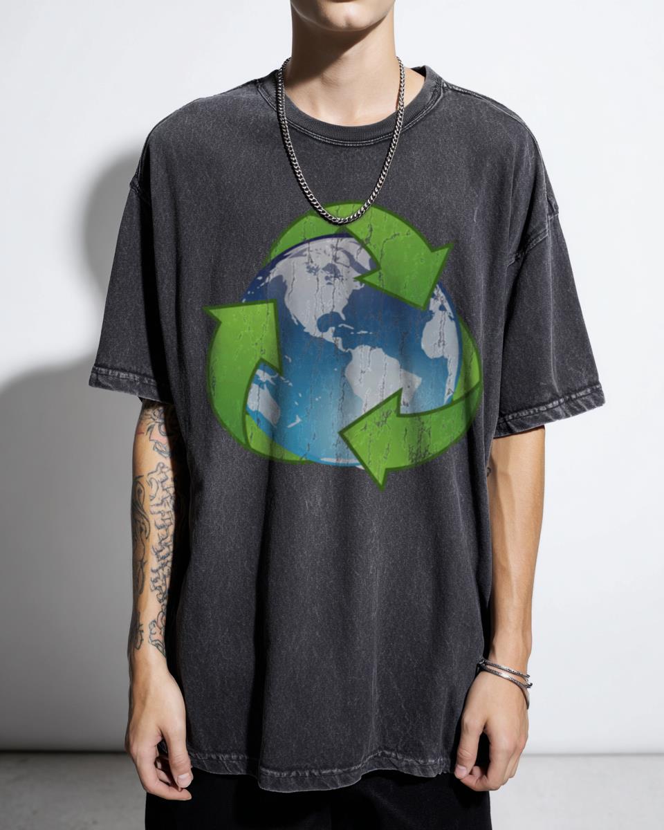 Climate Change Action T-Shirt - Environmental Earth Tee
