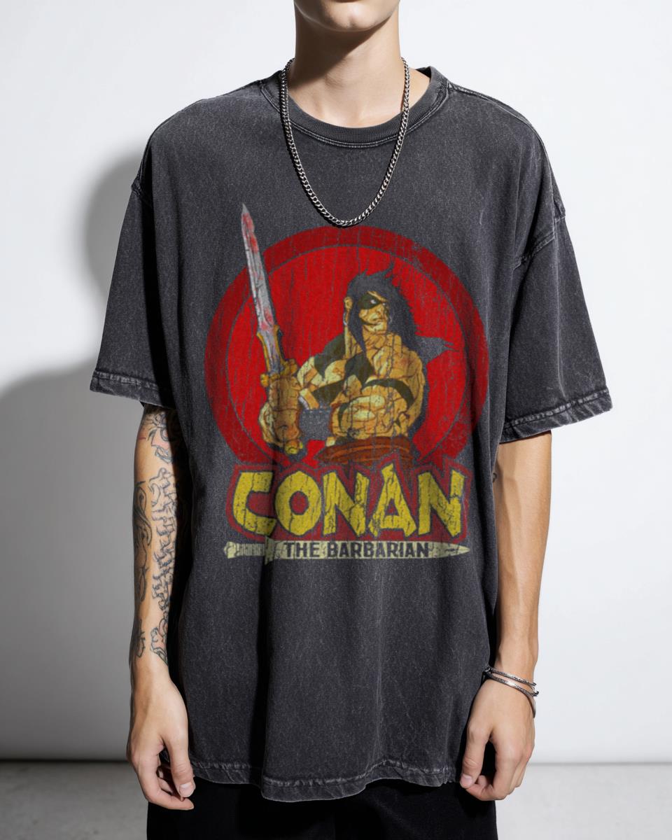 Conan The Barbarian 'Riddle of Steel' Fantasy T-Shirt