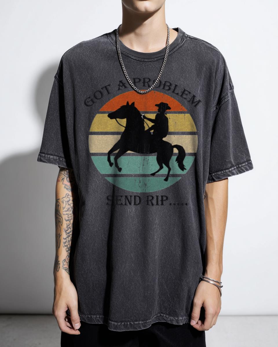 Cowboy Western Lifestyle T-Shirt - Bepop Trigun Anime Fan Art