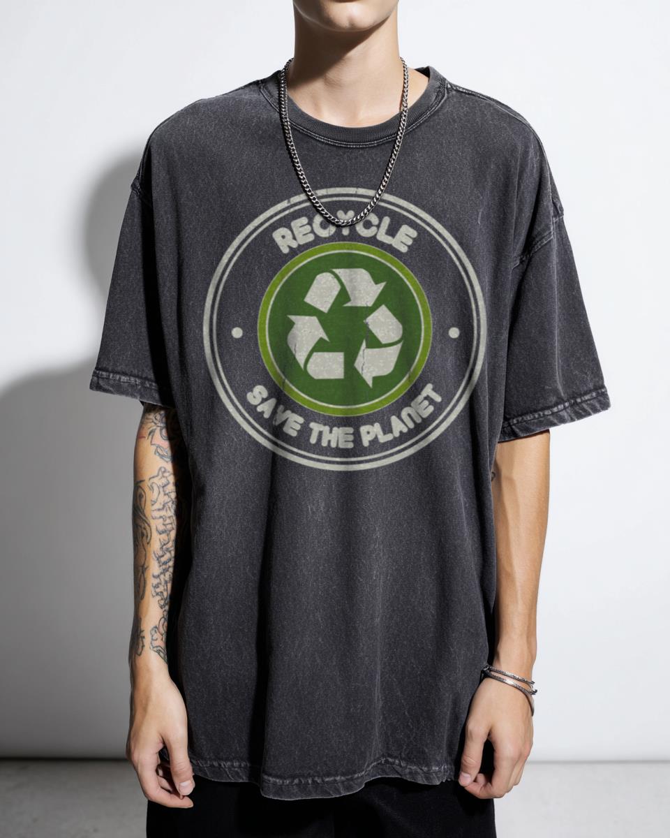 Create a Smart Earth Eco Warrior T-Shirt - Earth Day Save The Planet Graphic
