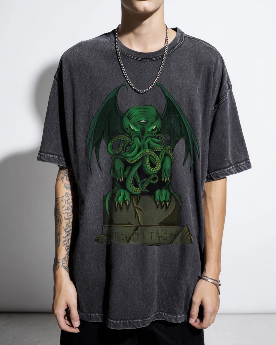 Cthulhu Lovecraft Monster T-Shirt | D&D Horror Tee