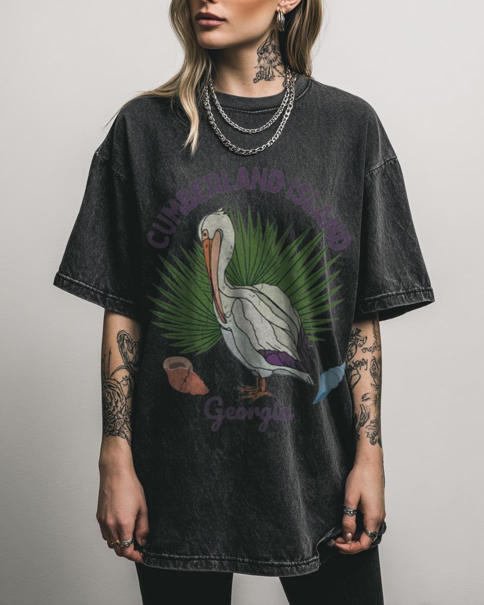 Cumberland Island Georgia Wildlife T-Shirt | Nature Travel Souvenir