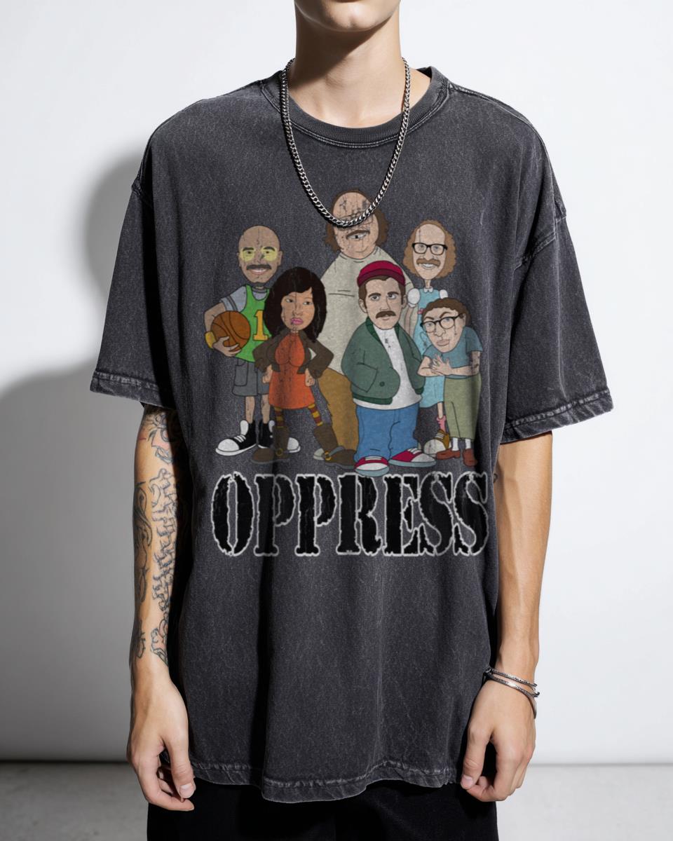 Cumtown Podcast Recess Cartoon T-Shirt - Adam Friedland Nick Mullen Stavros Halkias Fan