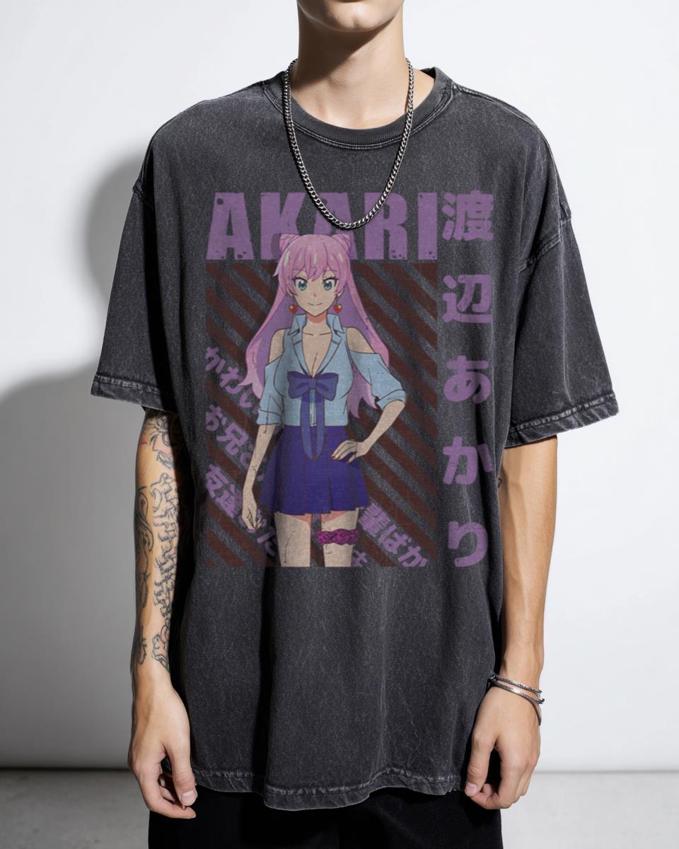 Cute Akari Watanabe More Than a Married Couple Anime T-Shirt - Waifu Fan