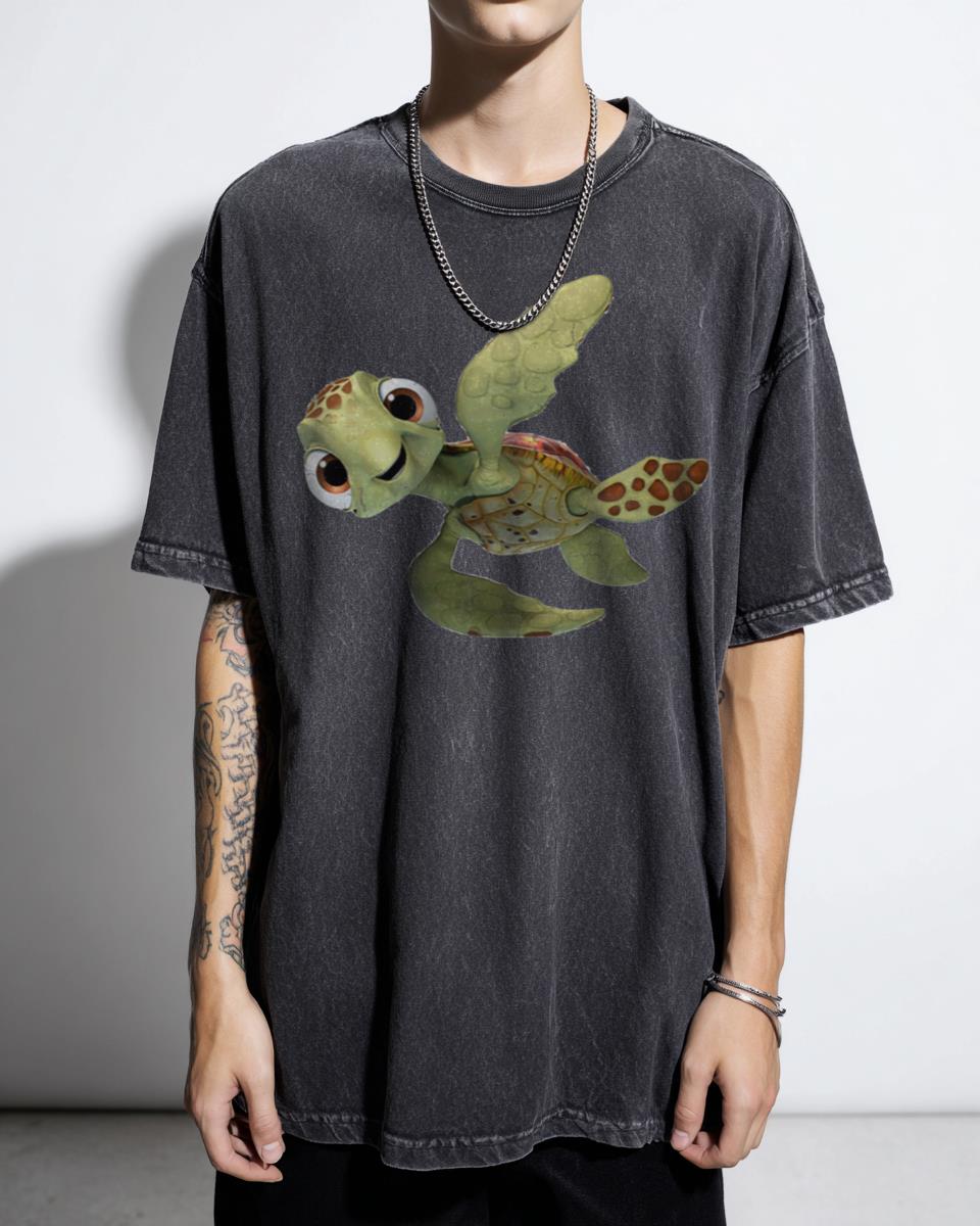 Cute Finding Nemo Dory Turtle Anime T-Shirt - Disney Pixar Fan Kids & Unisex