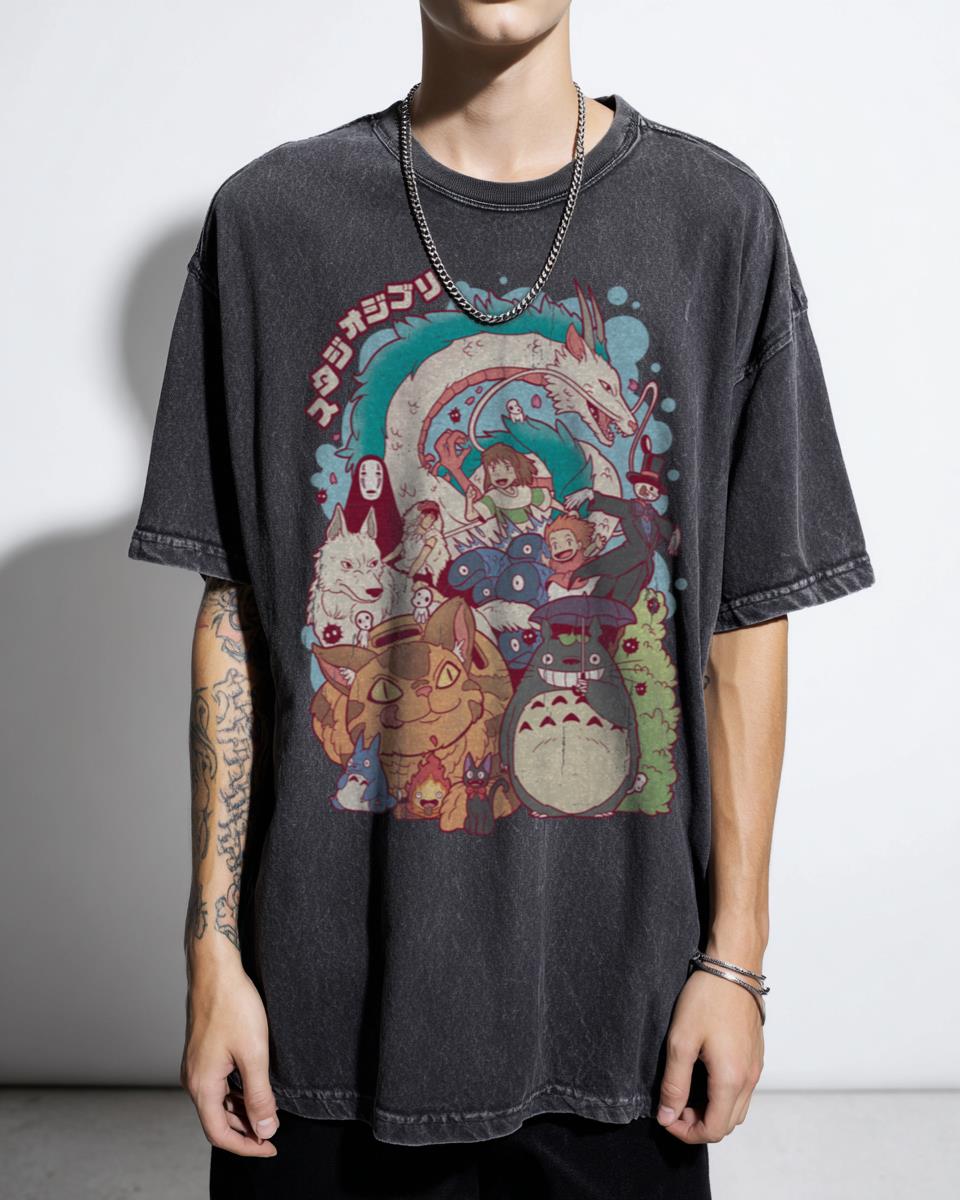 Cute Jujutsu Kaisen Adventure Anime T-Shirt - JJK Fan Art Manga Tee
