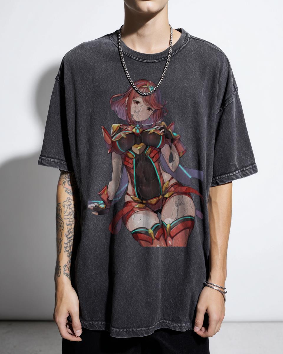 Cute Kawaii Pyra Xenoblade Chronicles 2 T-Shirt - JRPG Anime Fan Art