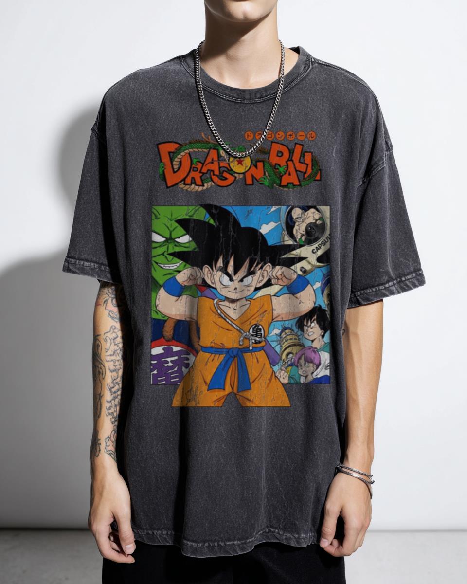 Cute Kid Goku Super Saiyan Warrior Dragon Ball Z Anime T-Shirt - DBZ Lover Gift