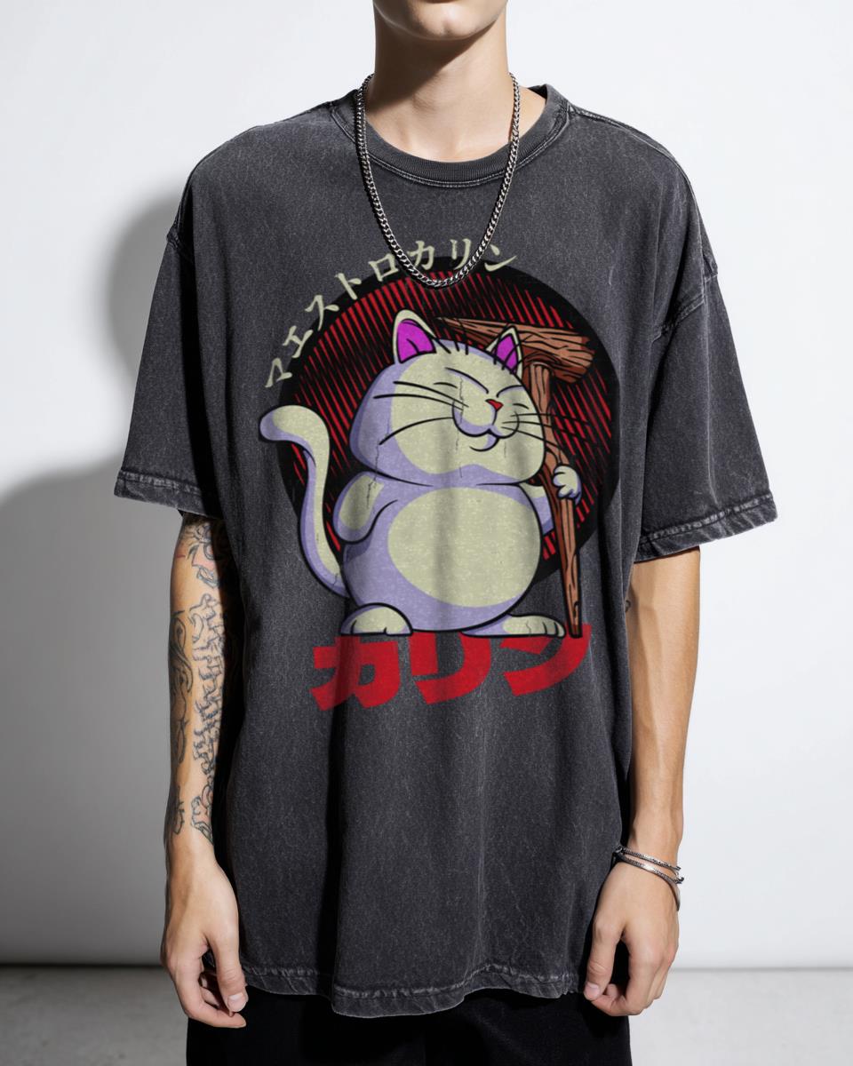 Cute Korin Dragon Ball Z T-Shirt - Funny Anime Cat Fan Gift