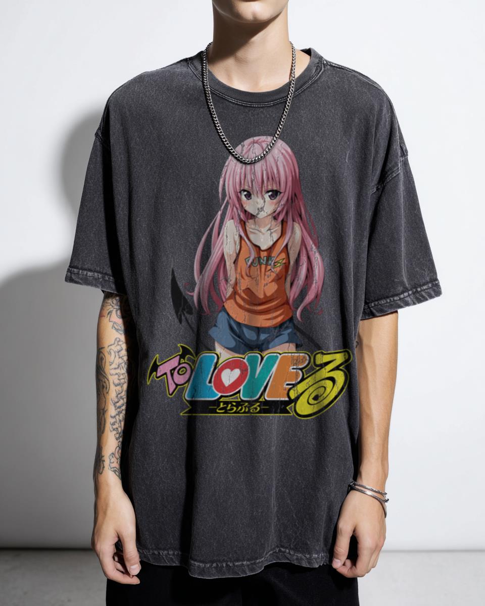 Cute Lala Satalin Deviluke To Love Ru Anime T-Shirt - Ecchi Manga Waifu