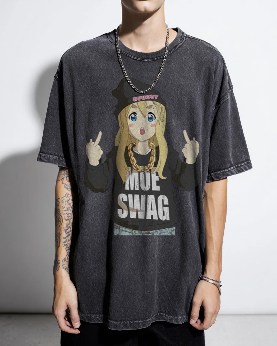 Cute Mugi K-On Anime T-Shirt - Moe Japanese Otaku Swag