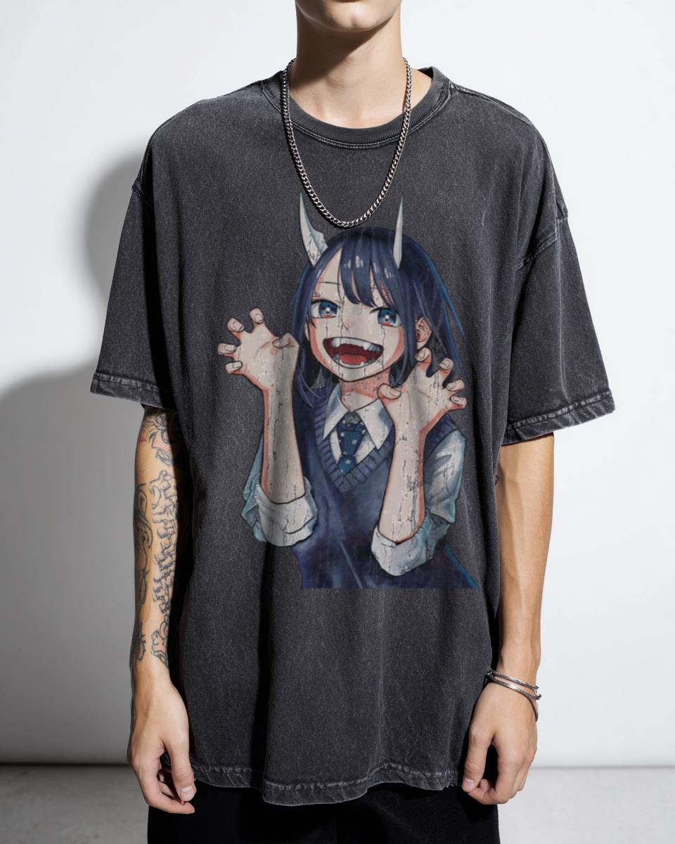 Cute Ruri Dragon Anime Girl Art T-Shirt - Kawaii Ryu Fan Apparel