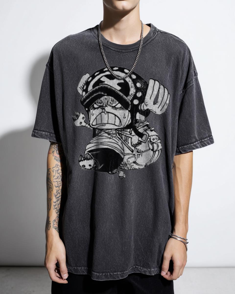 Cute Tony Tony Chopper One Piece Anime T-Shirt - Kawaii Doctor Fan Unisex