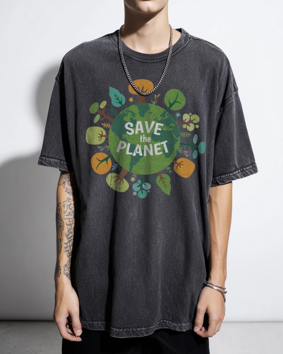Cute Wildlife Save The Planet T-Shirt - Forest Animal Nature Lover