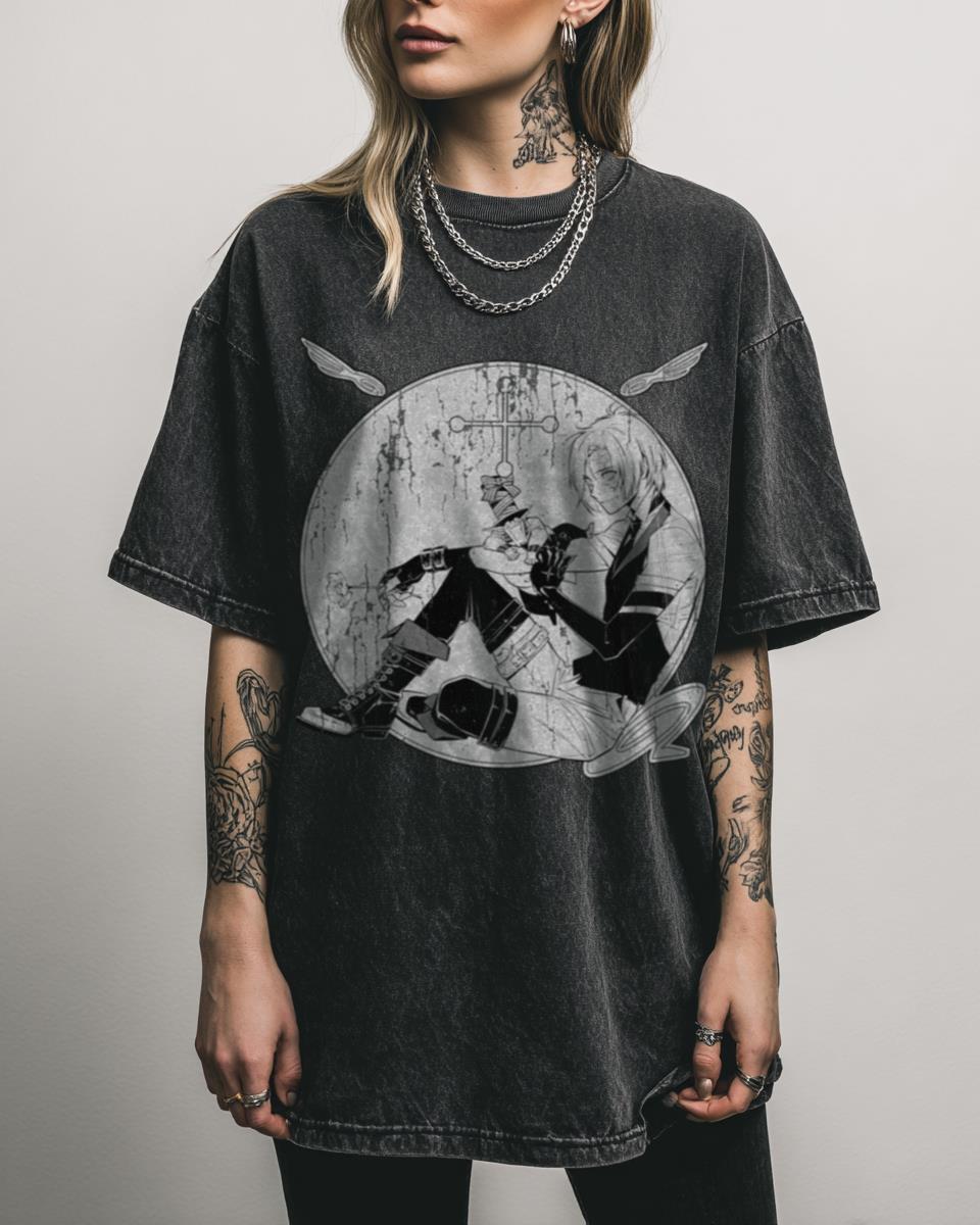 D.Gray-man Allen Walker T-Shirt | Crown Clown Anime Manga Tee