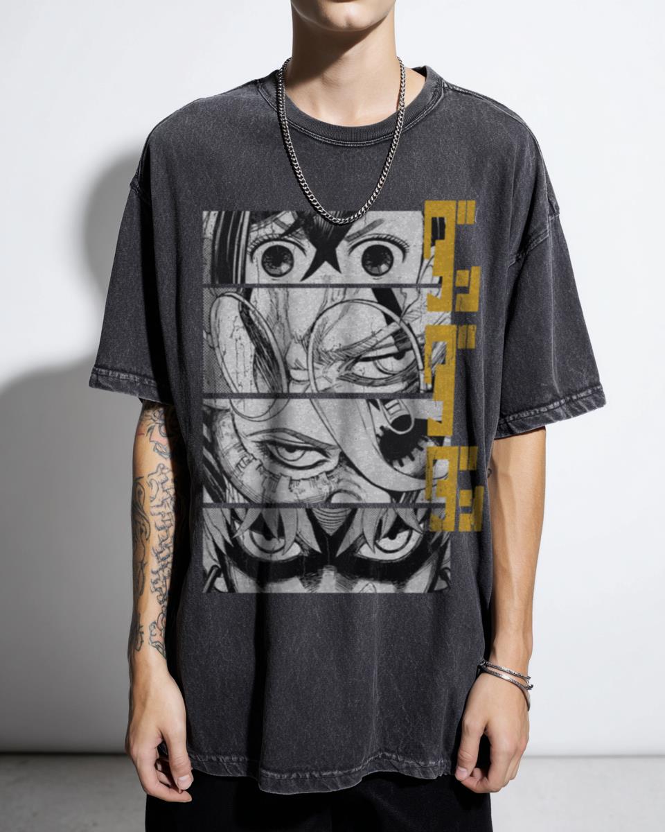 Dandadan Anime Eyes Kaji T-Shirt | Manga Fan Graphic Tee