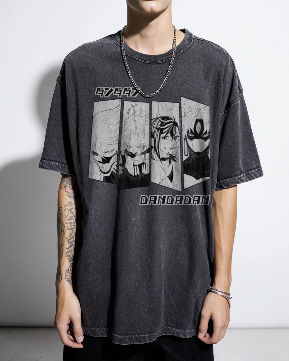 Dandadan Anime Momo Ayase Okarun T-Shirt | Manga Fan Tee