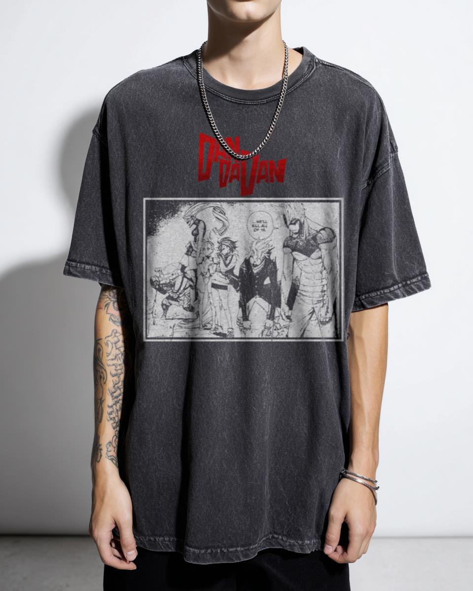 Dandadan Anime Momo Ayase & Okarun T-Shirt - Turbo Granny Manga Fan