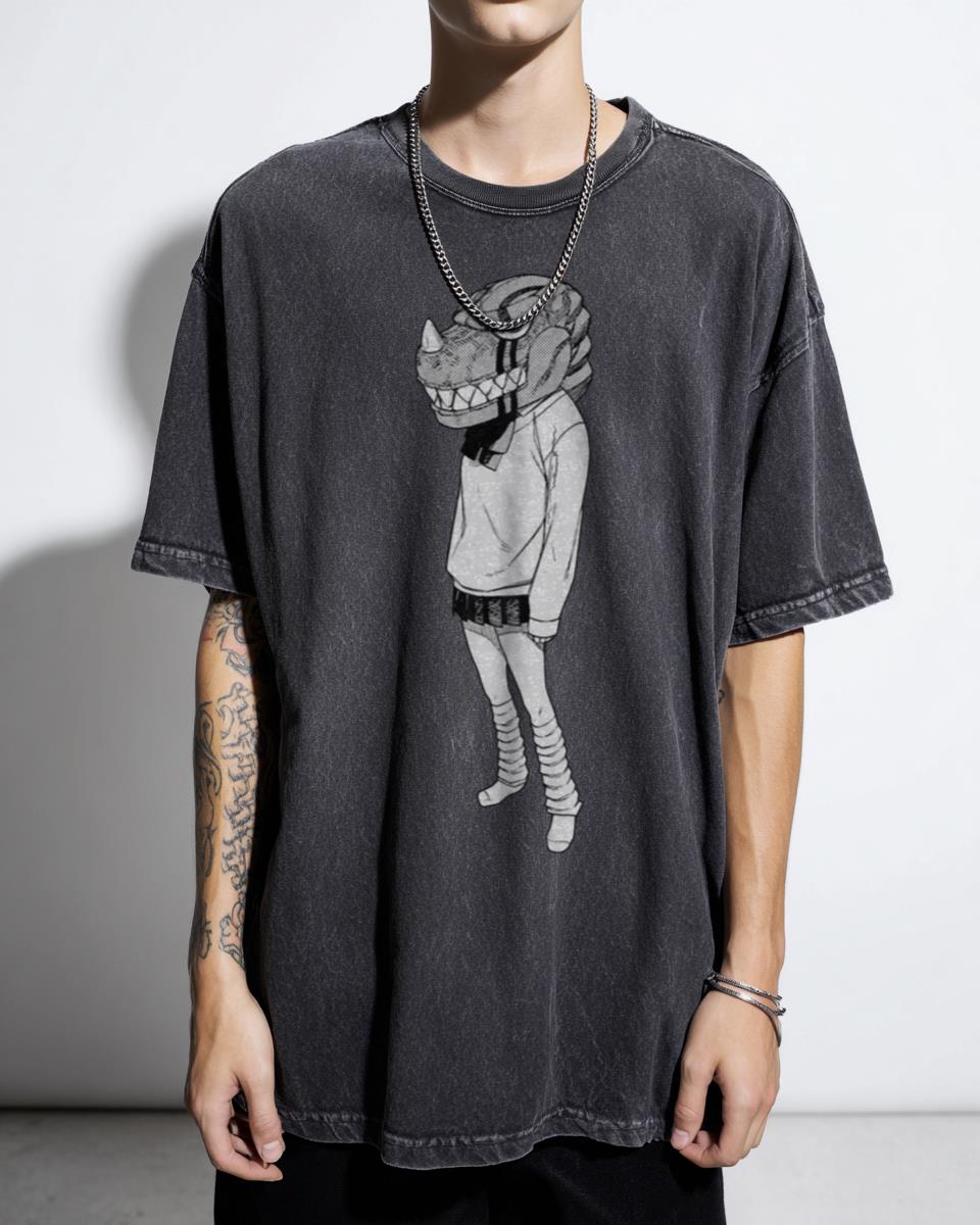 Dandadan Bamora Anime Girl Manga Panel T-Shirt - Japanese Shonen Otaku Fan