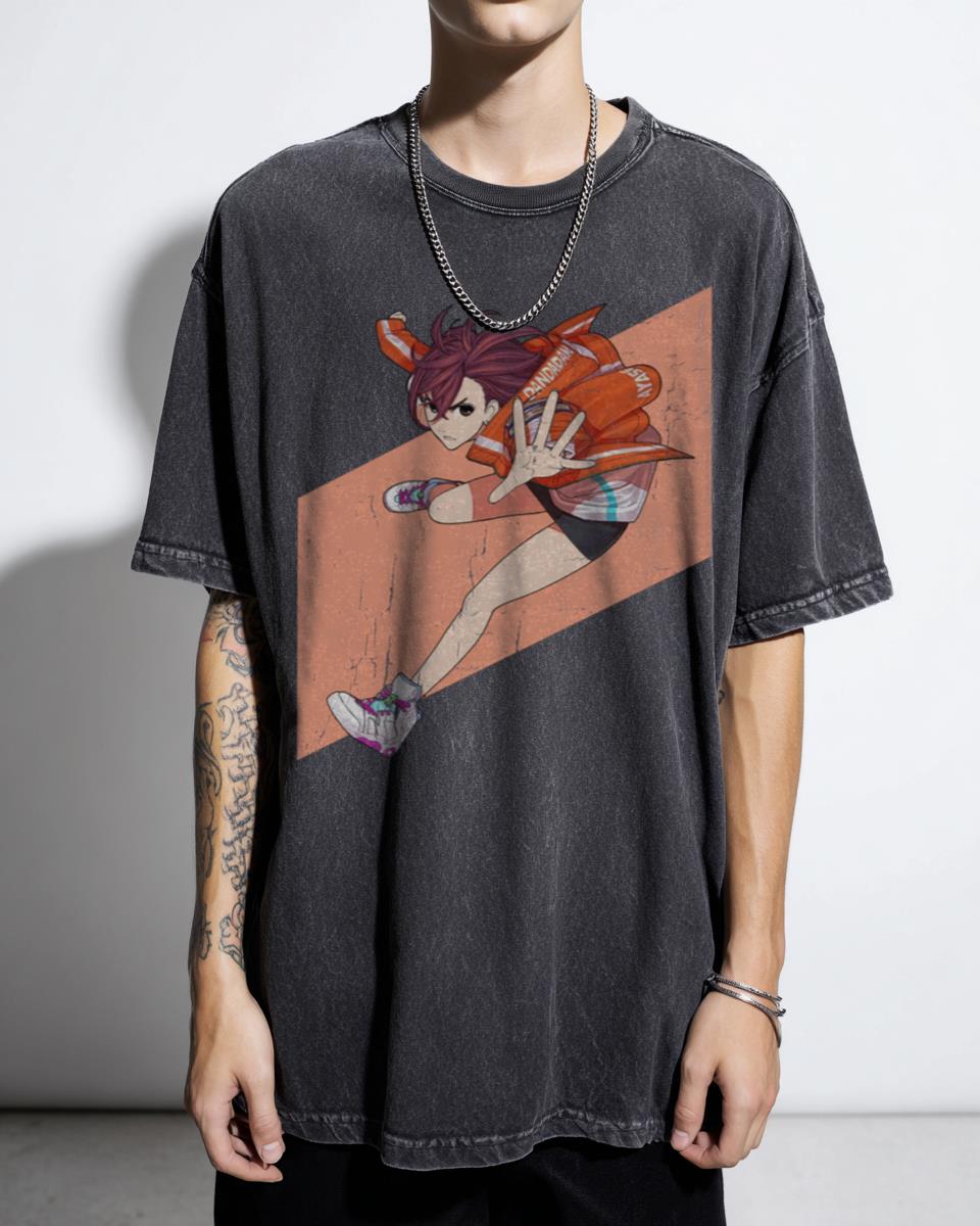 Dandadan Momo Anime Girl Manga Panel T-Shirt - Japanese Shonen Otaku Fan