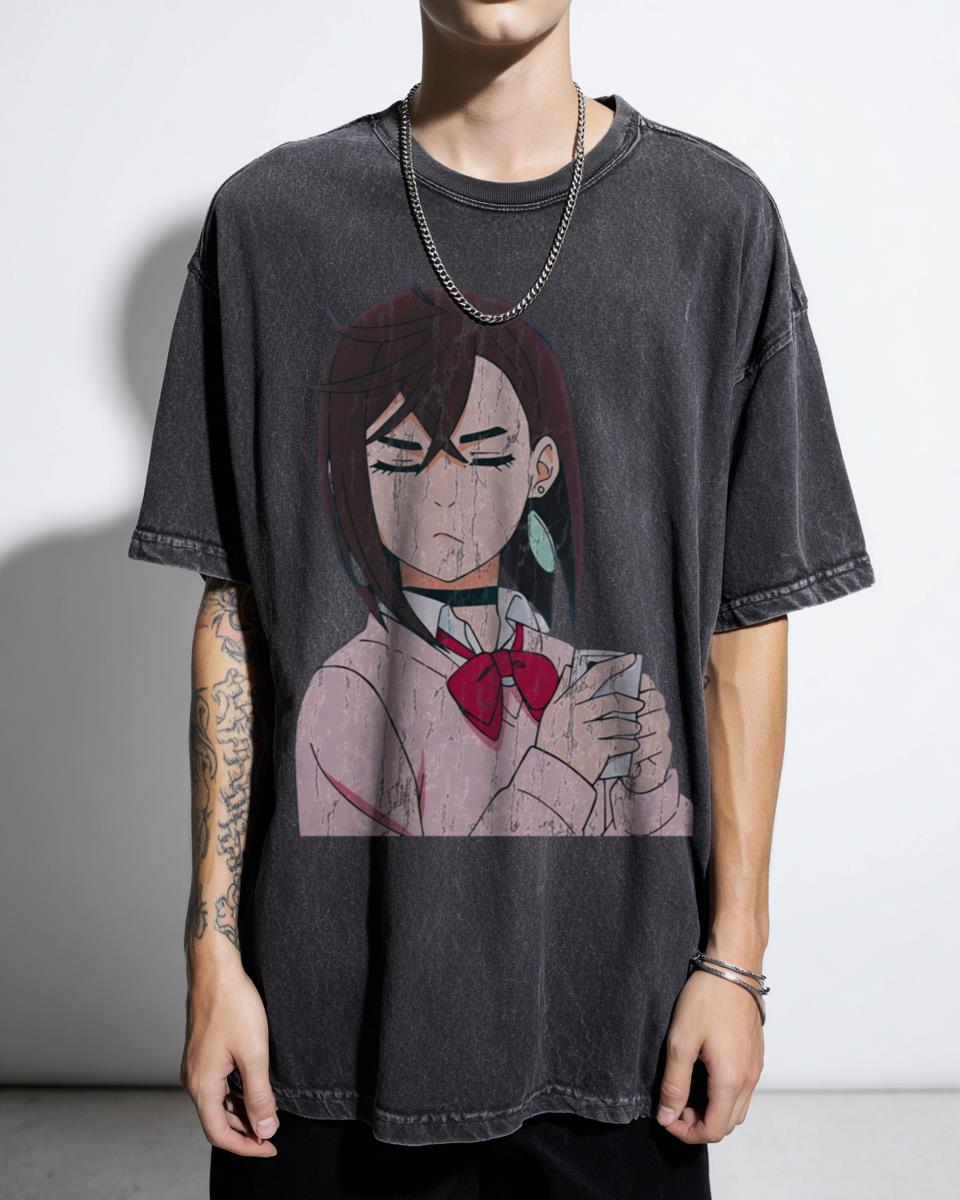 Dandadan Momo Ayase 'Ewww Look' Manga T-Shirt - Funny Otaku Anime Gift