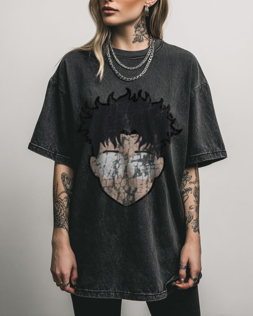 Dandadan Okarun Minimalist Anime T-Shirt | Manga Graphic Tee